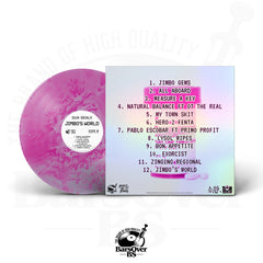 Dun Dealy (Feed The Family) x Chef Bogey - Jimbo's World (BarsOverBS Holographic Vinyl) (100 Series) (Shipped Outside Of Jacket In Plastic Sleeve) (ONLY 10) (ONE PER PERSON)
