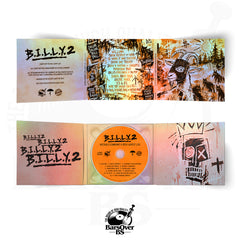 Mickey Diamond x Big Ghost - B.I.L.L.Y 2 (Alternate Cover) (BarsOverBS Holographic Digipak CD) (Glass Mastered CD) (ONE PER PERSON)