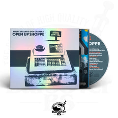 Andre DeSaint x Don Carrera - Open Up Shoppe (BarsOverBS Holographic O-Card Jewel Case CD) (ONLY 5)