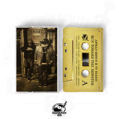 Apollo Brown x Ty Farris - Run Toward The Monster (BarsOverBS Alternate Cover Gold Tape) (ONLY 5) (ONE PER PERSON)