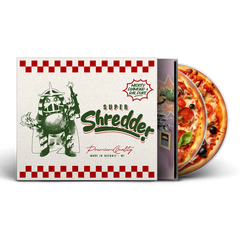 Mickey Diamond x Ral Duke - Super Shredder (Double CD With Pizza Box O-Card) (Instrumentals Included) (Glass Mastered CD) (3 PER PERSON LIMIT)