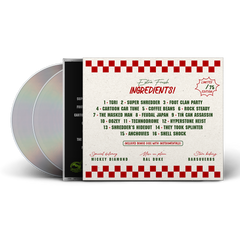 Mickey Diamond x Ral Duke - Super Shredder (Double CD With Pizza Box O-Card) (Instrumentals Included) (Glass Mastered CD) (3 PER PERSON LIMIT)