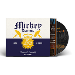 Mickey Diamond - No Liquor Before 12 (2nd Edition) (Beer O-Card Jewel Case CD) (USA/CANADA ONLY) (10 MINS ONLY)