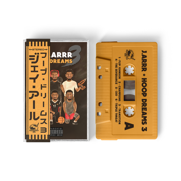 J.Arrr - Hoop Dreams 3 (Cassette Tape With Obi Strip)