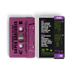 Mickey Diamond x Ral Duke - Super Shredder (Donatello Purple Cassette Tape With Obi Strip)