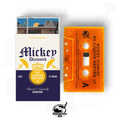 Mickey Diamond - No Liquor Before 12 (2nd Edition) (Beer O-Card Cassette Tape) (USA/CANADA ONLY) (10 MINS ONLY)