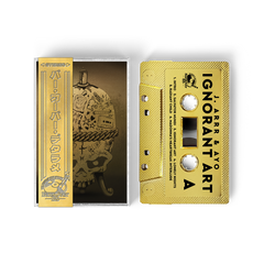 J.Arrr x Fabeyon x Ayo Shamir - Ignorant Art (BarsOverBS GOLD Cassette Tape With Obi Strip)