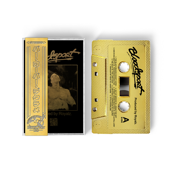 Royalz - Bloodsport (BarsOverBS GOLD Cassette Tape With Obi Strip) (ONE PER CUSTOMER)