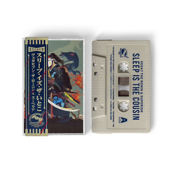 Vega7 The Ronin x Superior - Sleep Is The Cousin (Cassette Tape With Obi Strip)