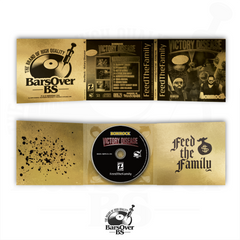 BoriRock - Victory Disease (BarsOverBS Gold Digipak CD) (2 Bonus Tracks + Instrumentals!!) (Alternate Cover) (ONLY 5) (ONE PER PERSON)