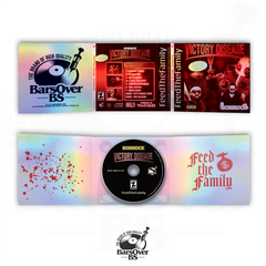 BoriRock - Victory Disease (BarsOverBS Holographic Digipak CD) (2 Bonus Tracks + Instrumentals!!) (Alternate Cover) (ONLY 5) (ONE PER PERSON)