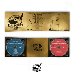 Shaykh Hanif x Michaelangelo - Wilderness Of North America (BarsOverBS Gold Double Disc Digipak CD With Obi Strip) (Special Edition With Instrumentals) (Glass Mastered CD) (ONE PER PERSON) (ONLY 10)