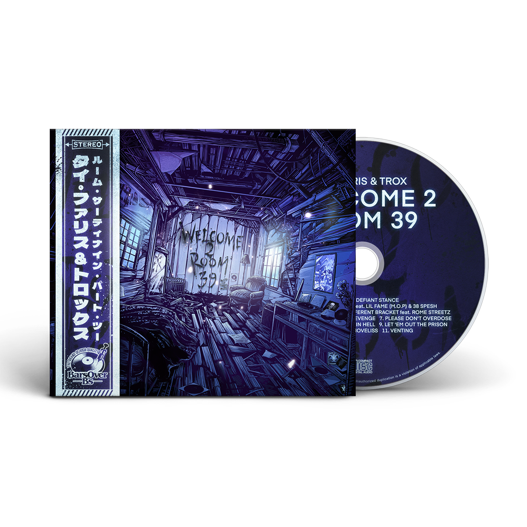 Ty Farris x Trox - Welcome 2 Room 39 (Digipak CD With Obi Strip Ty Farris x Trox - Welcome 2 Room 39 (Digipak CD With Obi Strip