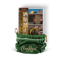 Mickey Diamond - No Liquor Before 12 (Alternate Cover Cassette Tape Obi Strip) + Crown Royal Bag