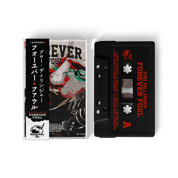Pro Dillinger - Forever Foul (Cassette Tapes With Obi Strip)