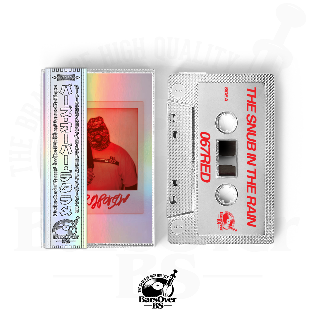 067Red - Snub In The Rain (Alternate Cover) (BarsOverBS Holographic Tape) (ONE PER PERSON)