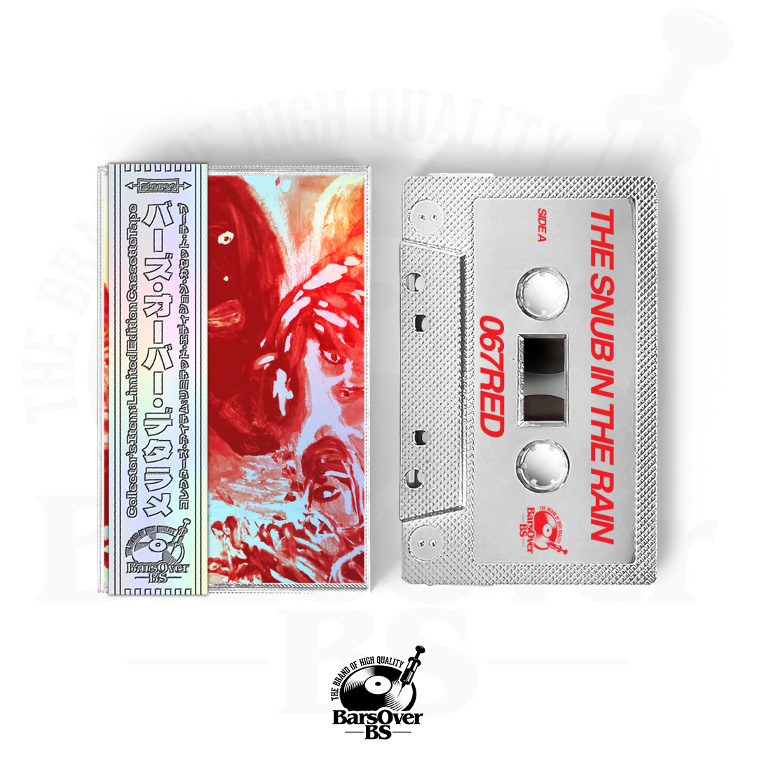 067Red - Snub In The Rain (Main Cover) (BarsOverBS Holographic Tape) (ONE PER PERSON)