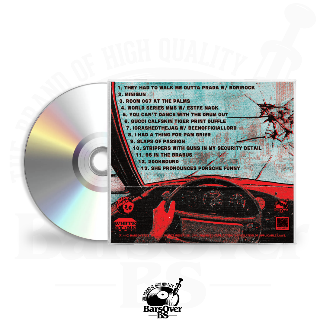 067Red - Red Shot My Porsche Window (Alternate Cover Jewel Case CD) (Available Until Saturday Midnight EST)