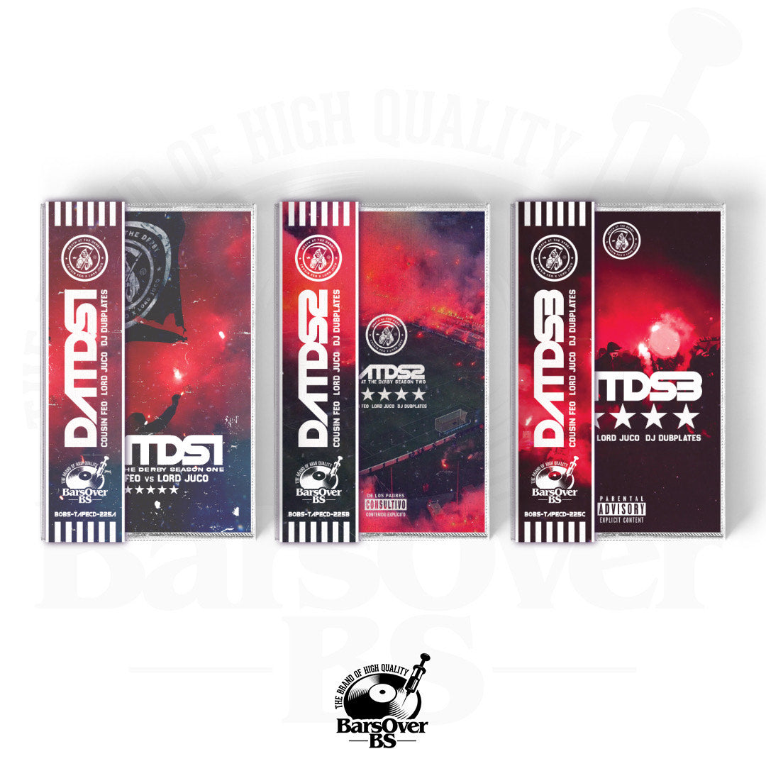 Death At The Derby Season 1-3 Cassette Tape Bundle (Save 30% With Bundle)