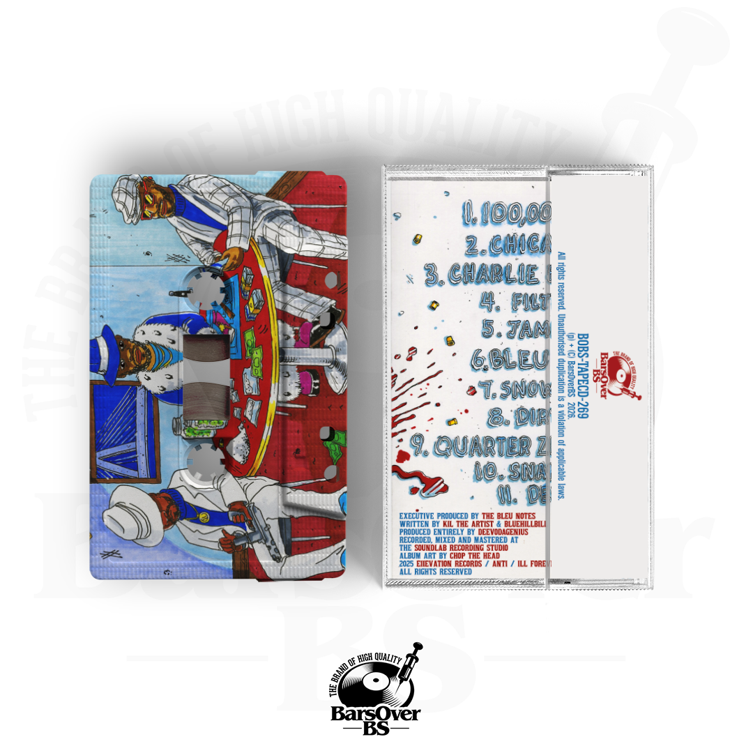 DeevoDaGenius x BlueHillBill x Kil The Artist - Angels With Filthy Souls (Main Artwork) (Cassette Tape) (2 Bonus Tracks) (ONLY 10)