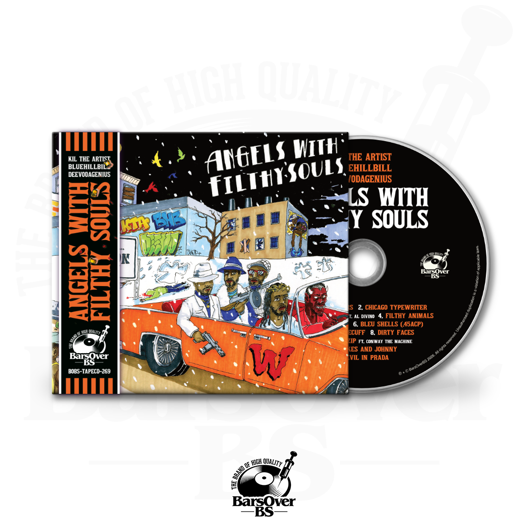 DeevoDaGenius x BlueHillBill x Kil The Artist - Angels With Filthy Souls (Alternate Artwork) (Digipak CD With Obi Strip) (2 Bonus Tracks) (ONLY 10)
