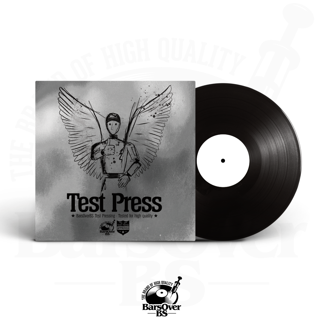 DeevoDaGenius x BlueHillBill x Kil The Artist - Angels With Filthy Souls (BarsOverBS 100 Series) (BarsOverBS Test Press Vinyl) (Shipped Outside Jacket) (ONE PER PERSON) (ONLY 6)