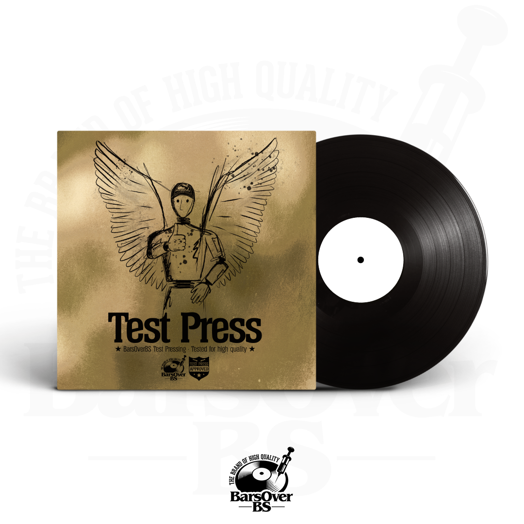 DeevoDaGenius x BlueHillBill x Kil The Artist - Angels With Filthy Souls (BarsOverBS 100 Series) (BarsOverBS Test Press Vinyl) (Shipped Outside Jacket) (ONE PER PERSON) (ONLY 6)