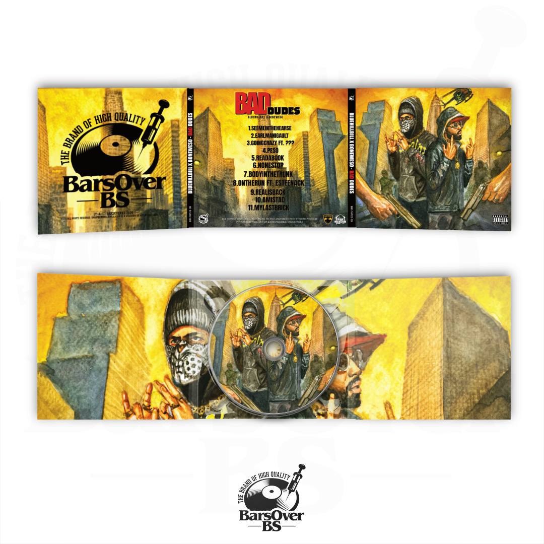 BlueHillBill x Boneweso - Bad Dudes (Alternate Cover) (Digipak CD With Obi Strip)
