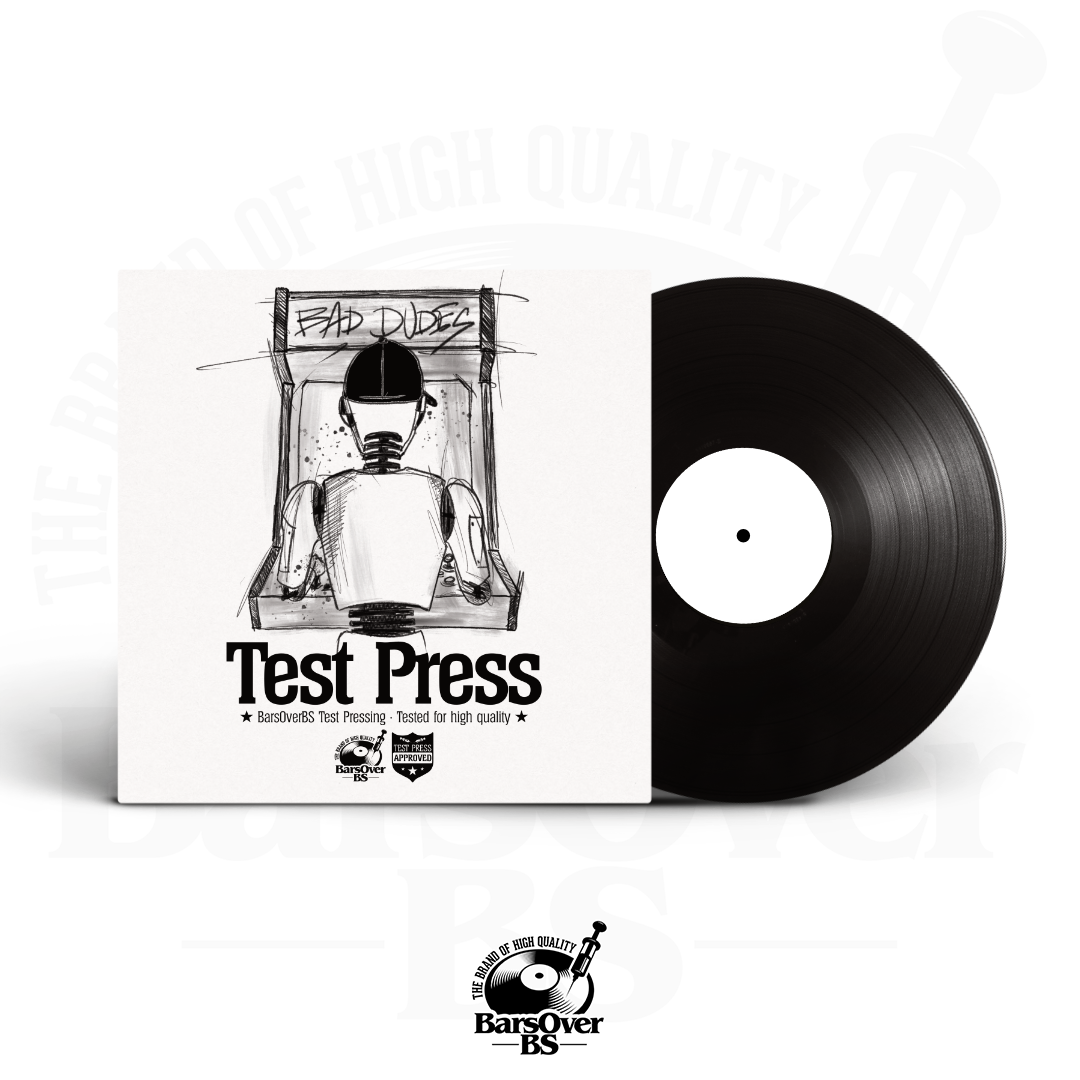 BlueHillBill x Boneweso - Bad Dudes (BarsOverBS Toby The Test Press Guy Vinyl) (Buck 50 Series Vinyl) (ONE PER PERSON/HOUSEHOLD)