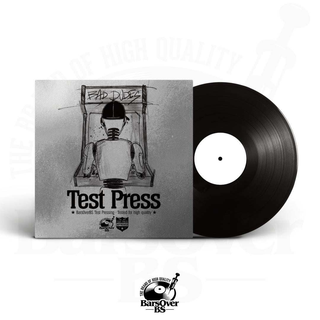 BlueHillBill x Boneweso - Bad Dudes (BarsOverBS Toby The Test Press Guy Vinyl) (Buck 50 Series Vinyl) (ONE PER PERSON/HOUSEHOLD)