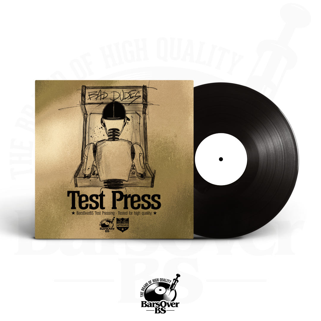 BlueHillBill x Boneweso - Bad Dudes (BarsOverBS Toby The Test Press Guy Vinyl) (Buck 50 Series Vinyl) (ONE PER PERSON/HOUSEHOLD)