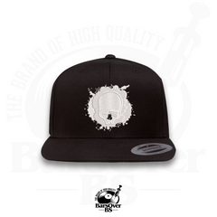 BarsOverBS Cocaine Skull Hat (Black With White Skull)
