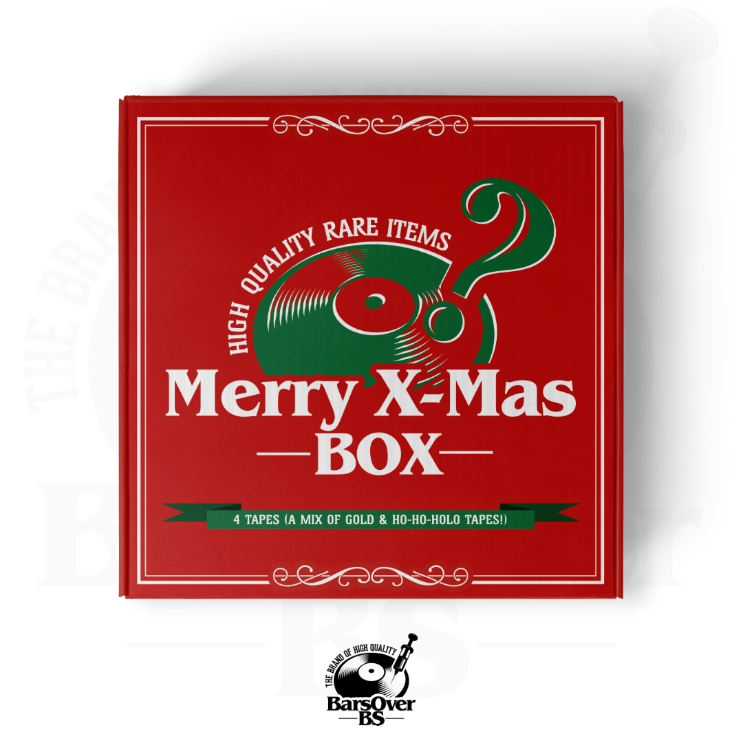 X-Mas In Spring Mystery Boxes (A Mix Of 4 Gold & Holographic Cassette Tapes)