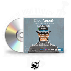 Bloo Azul x Good Food Music - Bloo Appetit (Jewel Case CD)