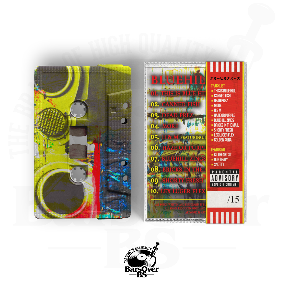 BlueHillBill x Chef Bogey - BlueHillBlues (Main Cover) (Cassette Tape With Obi Strip)