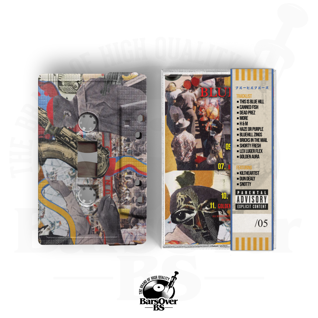 BlueHillBill x Chef Bogey - BlueHillBlues (Alternate Cover) (Cassette Tape With Obi Strip) (ONLY 5)