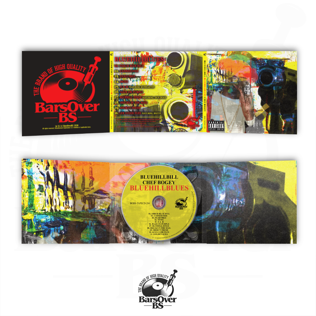 BlueHillBill x Chef Bogey - BlueHillBlues (Digipak CD With Obi Strip) (Main Cover)