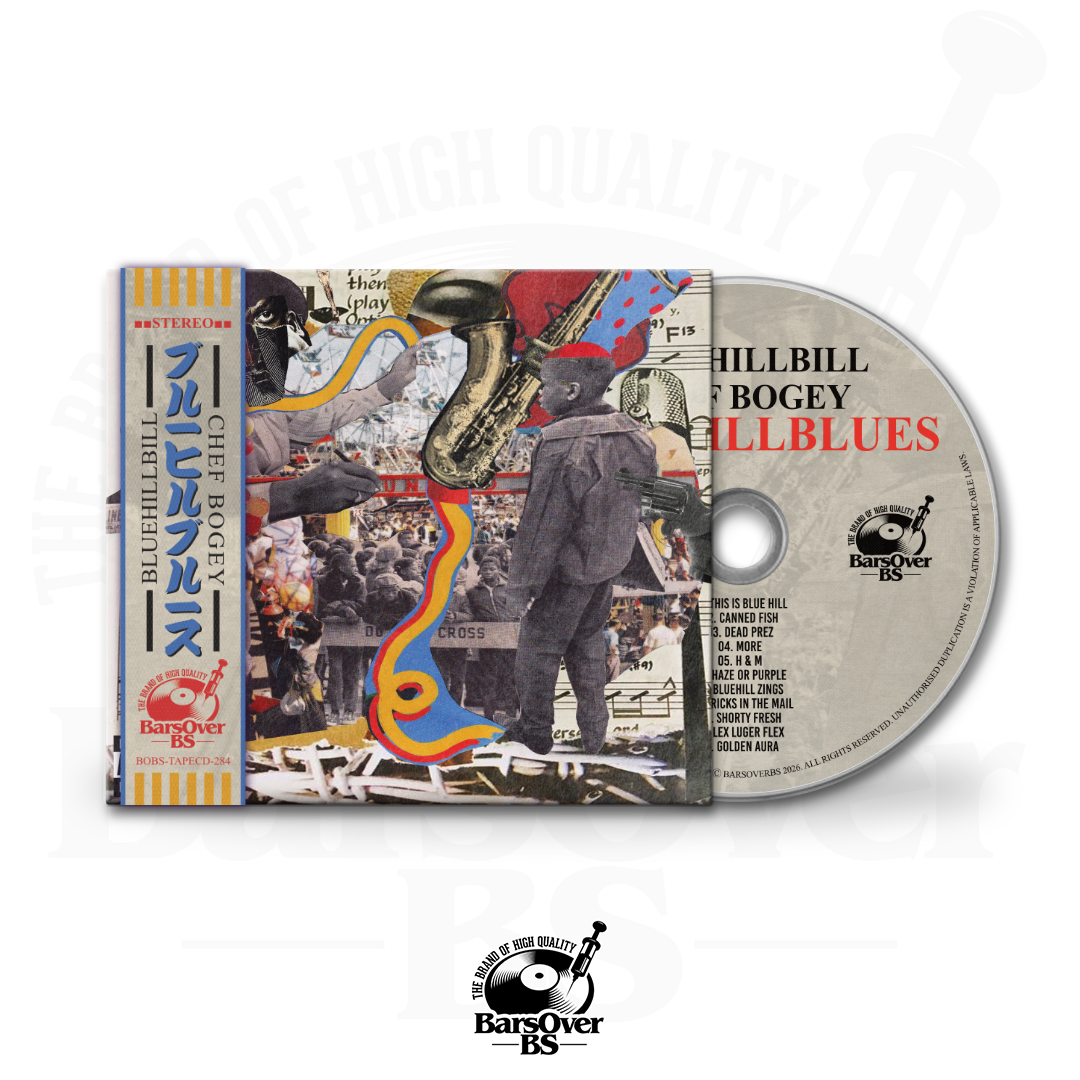 BlueHillBill x Chef Bogey - BlueHillBlues (Digipak CD With Obi Strip) (Alternate Cover)