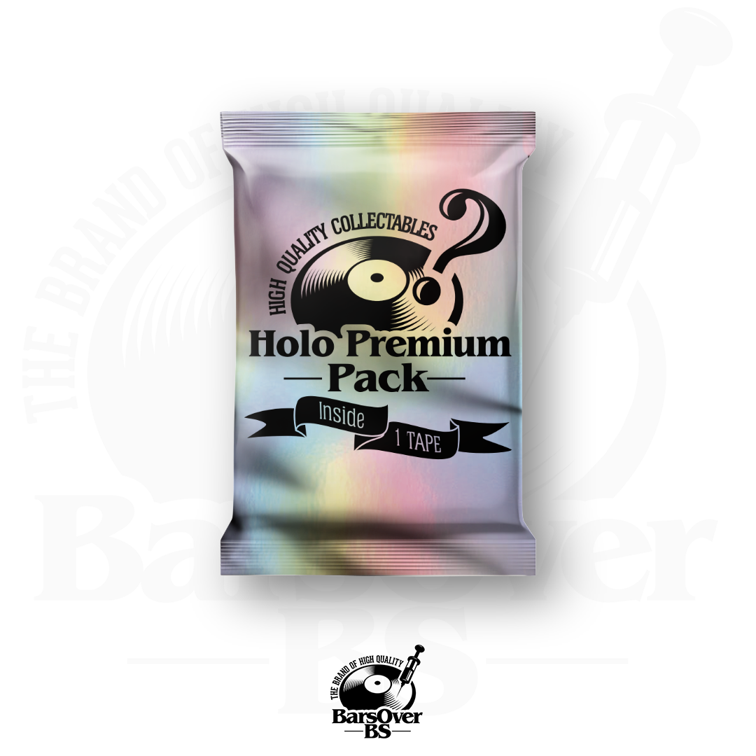 BarsOverBS Season 2 Collector Holographic Cassette Tape Packs (Read Details On Odds & Other Info) (ONLY 20 PACKS) (First Come First Served)