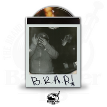 Load image into Gallery viewer, Estee Nack x V Don - BRAP 2 (Polaroid O-Card Jewel Case CD ) (Glass Mastered CDs) (Very Limited)
