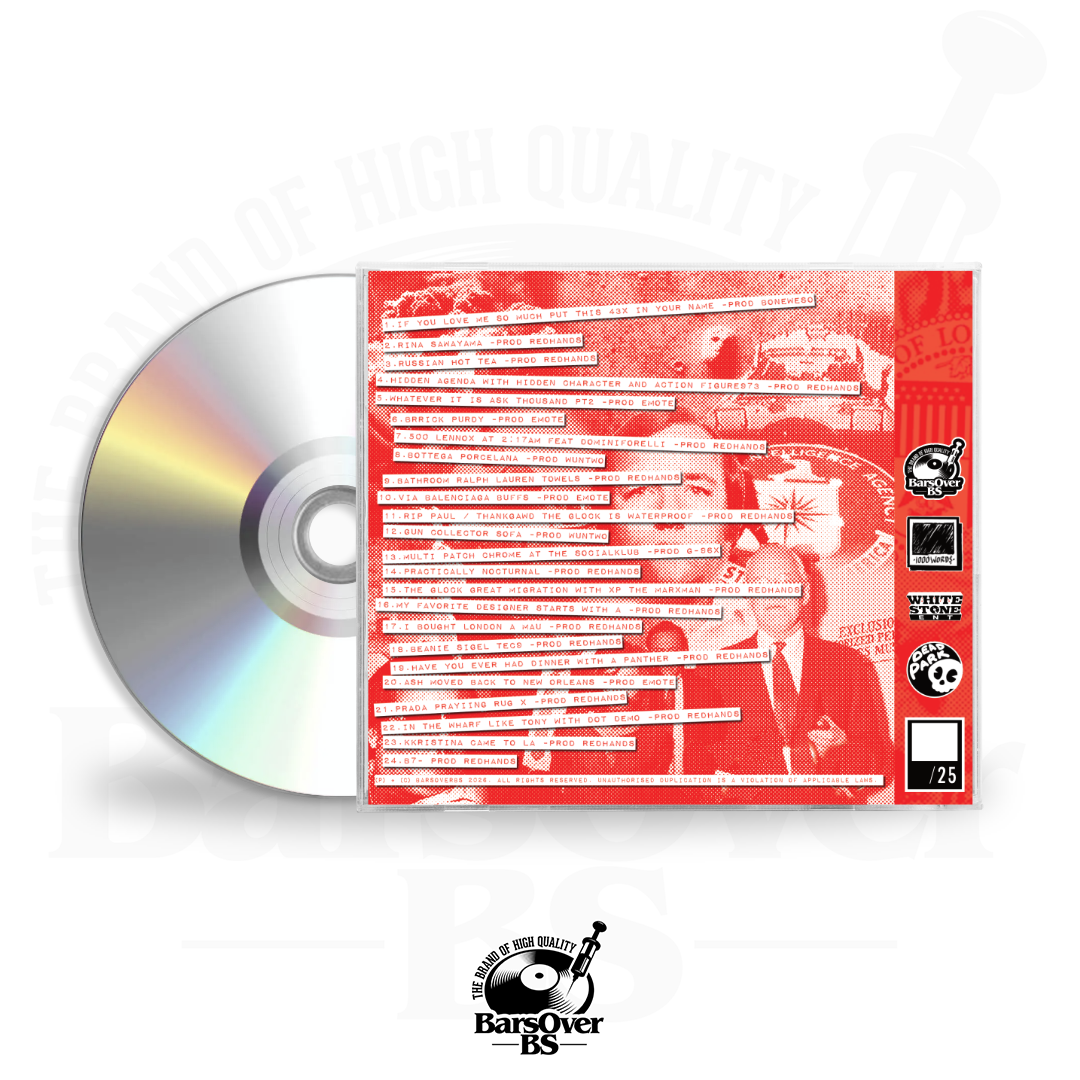 067Red - California Is Banning Glocks, I Have To Figure Something Out (Jewel Case CD)