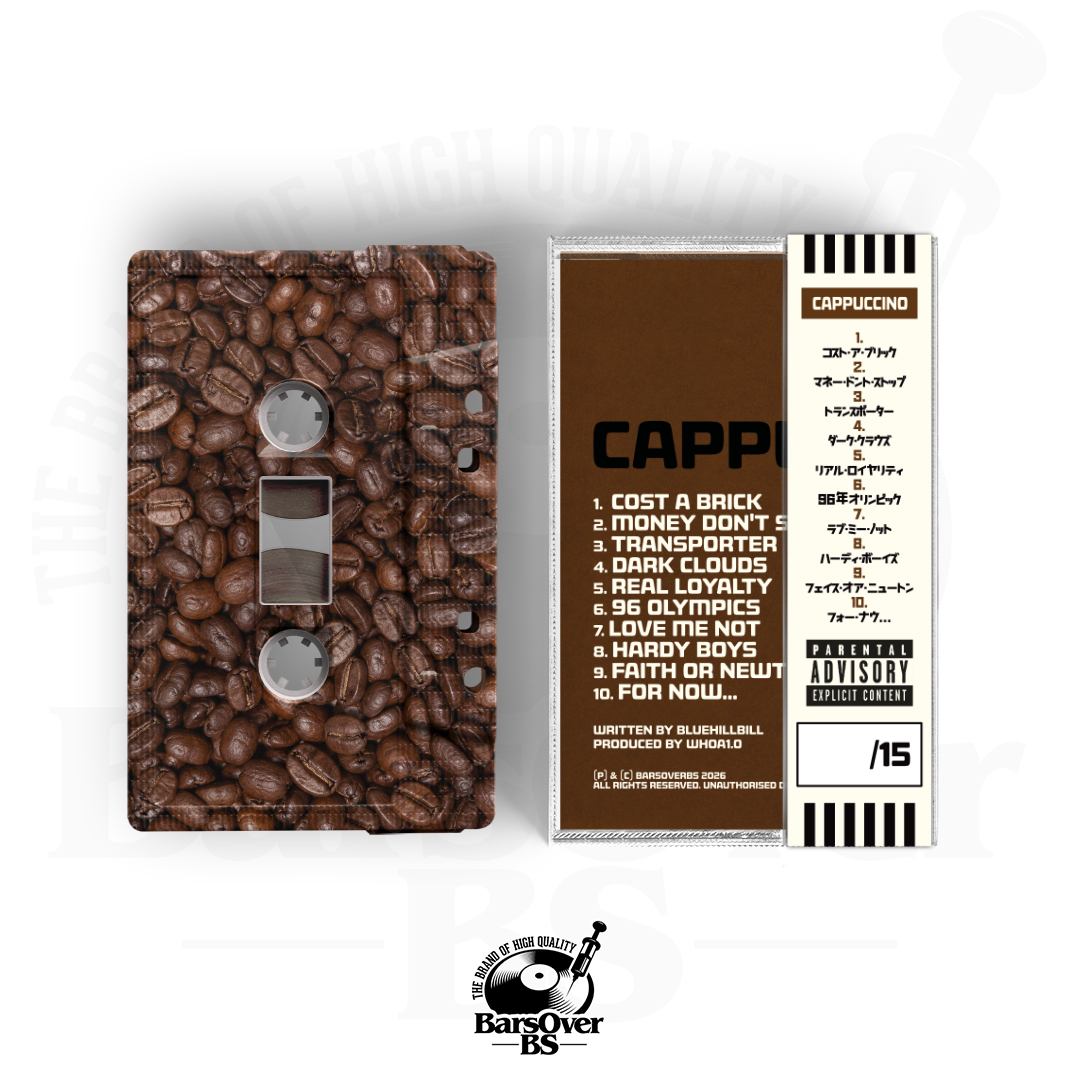 BlueHillBill x Whoa 1.0 - Cappuccino (Main Cover) (Cassette Tape With Obi Strip)