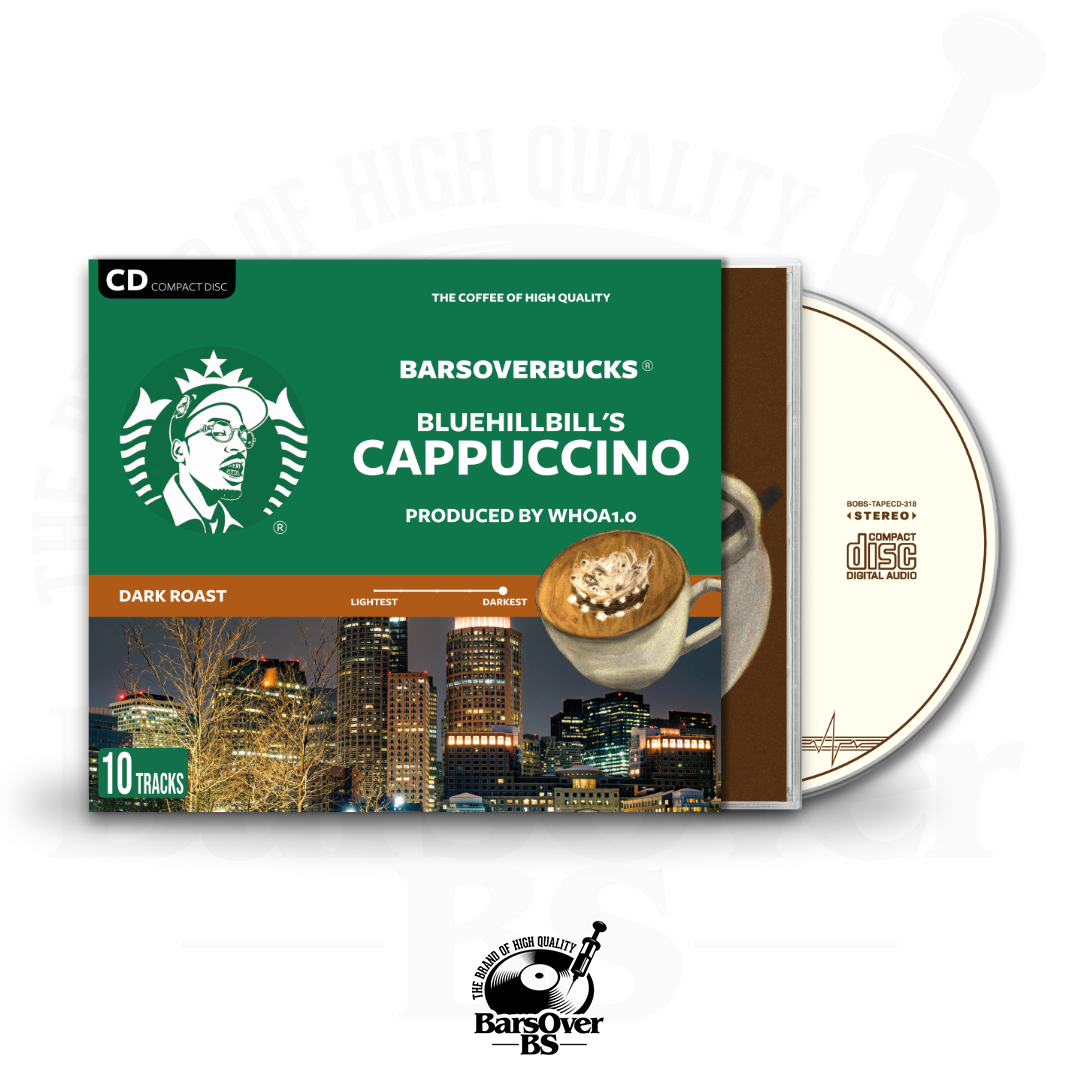 BlueHillBill x Whoa 1.0 - Cappuccino (Coffee CD Bundle) (All 3 Alternate Covers) (Free Shipping)