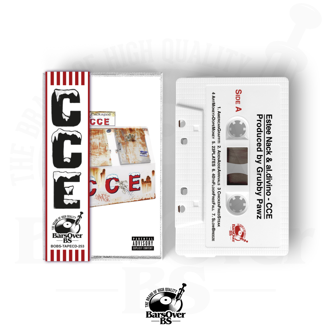 Estee Nack x Al Divino x Grubby Pawz (Alternate Cover) (Cassette Tape With Obi Strip)