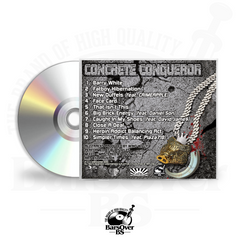 Bubstyles x Wino Willy - Concrete Conqueror (Main Cover) (Jewel Case CD)