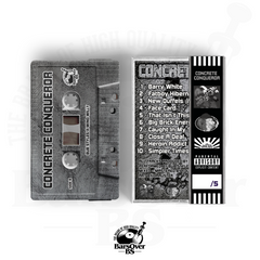 Bubstyles x Wino Willy - Concrete Conqueror (Alternate Cover) (Cassette Tape With Obi Strip)