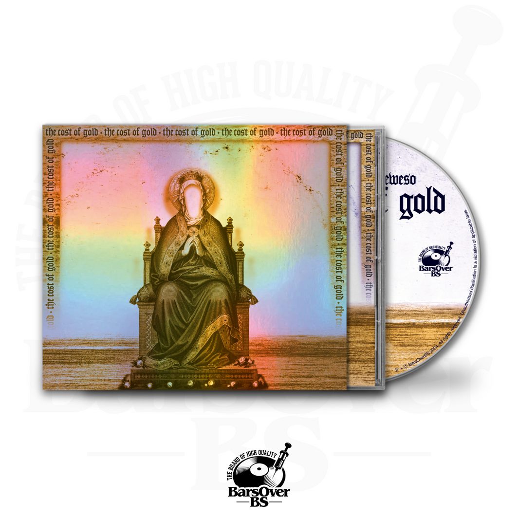 Gold Digipak CD – BarsOverBS Records