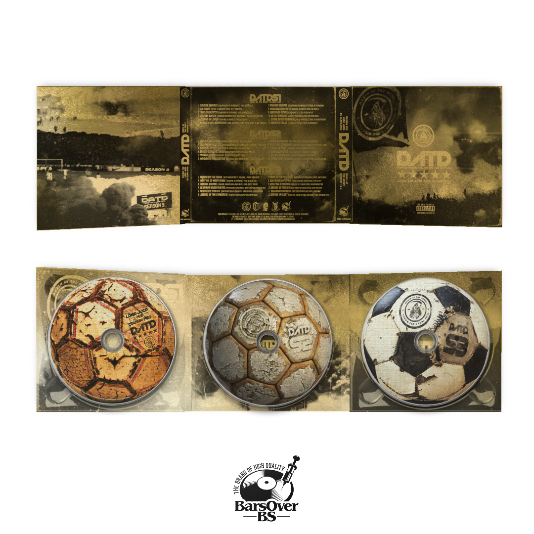 Death At The Derby - Season 3 + Season 1 & 2 (BarsOverBS Gold Triple Disc Digipak CD) (ONLY 10)