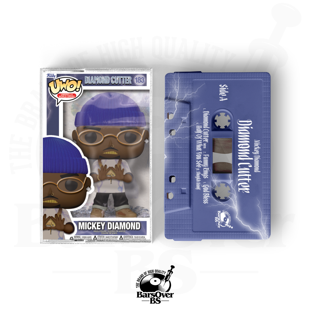 Mickey Diamond - Diamond Cutter (Collectors Cassette Tape With Obi Strip) (Album Is Not Streaming) (ONLY AVAILABLE FOR 10 MINS)