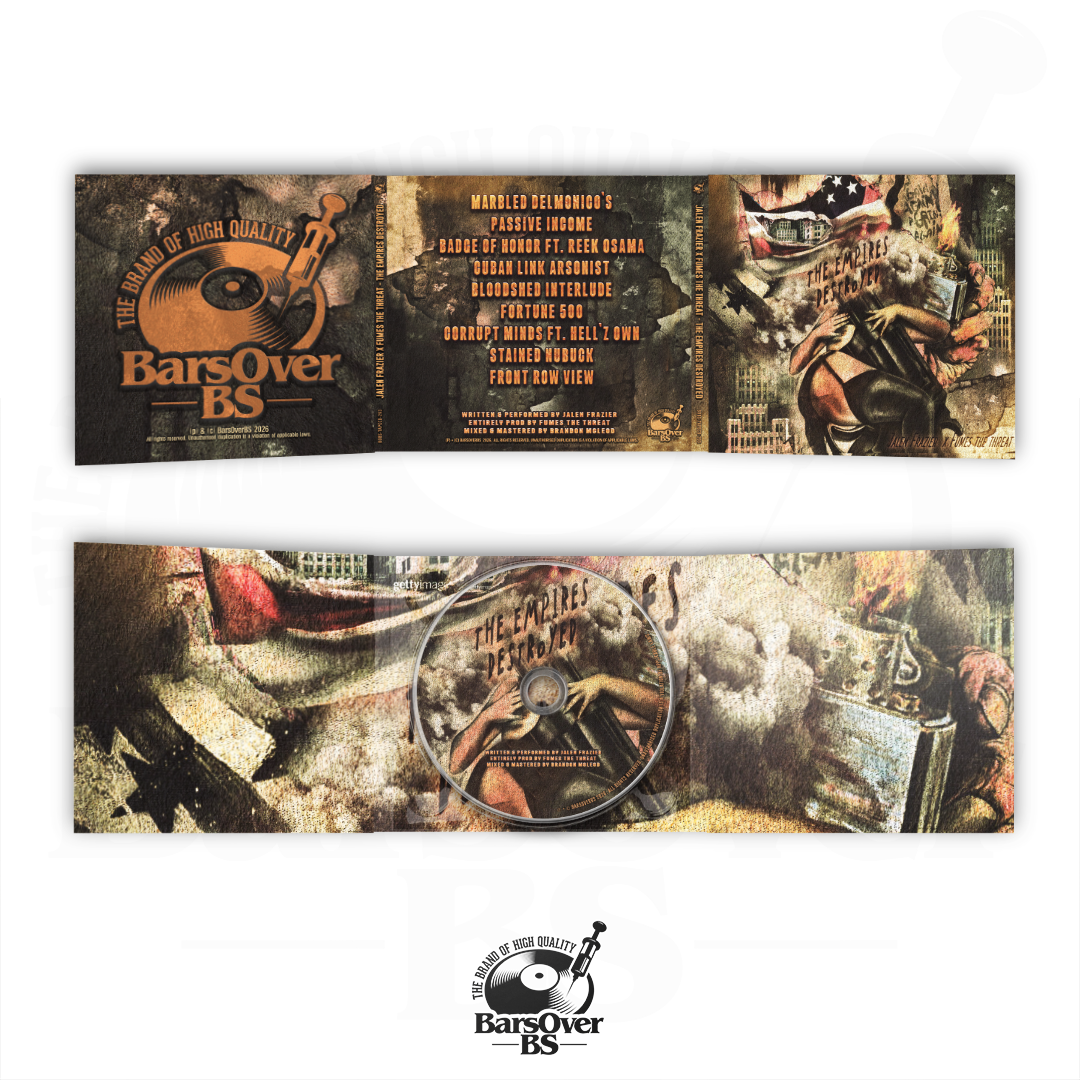 Jalen Frazier x Fumes The Threat - The Empires Destroyed (Digipak CD With Obi Strip)